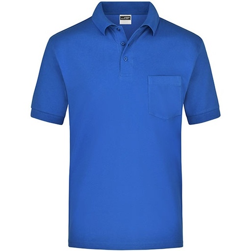 Koszulka Polo Meska Melange JN026 - Royal