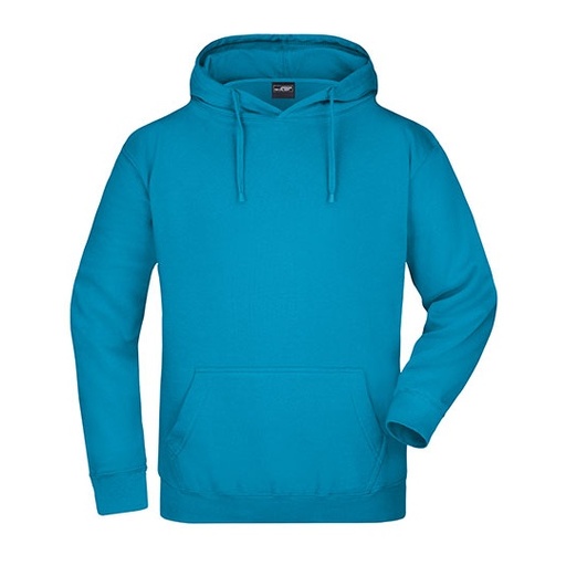 Bluza Z Kapturem Klasyczna JN047 - Turquoise