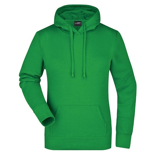 Damska bluza z kapturem JN051 - Fern Green