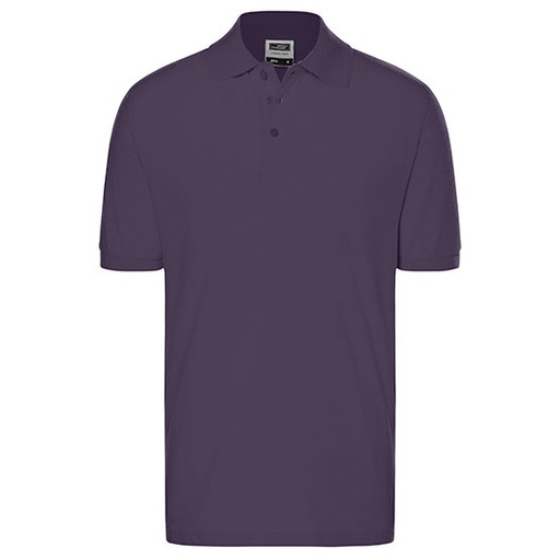 Koszulka polo klasyczna JN070 - Aubergine