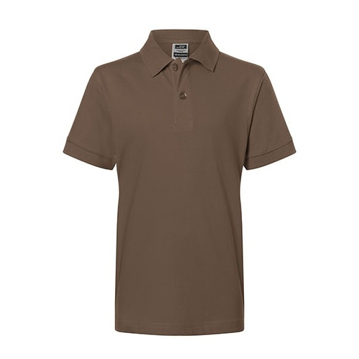 Koszulka Polo Dziecieca Klasyczna JN070K - Brown