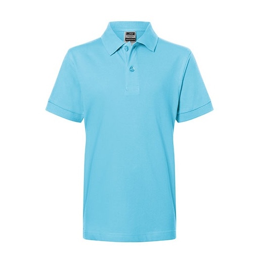 Koszulka Polo Dziecięca Klasyczna JN070K - Sky Blue