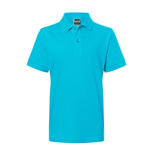 Koszulka Polo Dziecięca Klasyczna JN070K - Turquoise