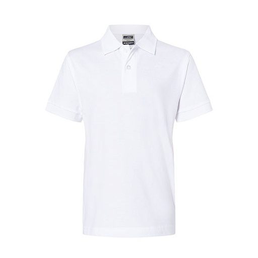 Koszulka Polo Dziecieca Klasyczna JN070K - White