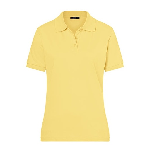 Damska klasyczna koszulka polo JN071 - Light Yellow