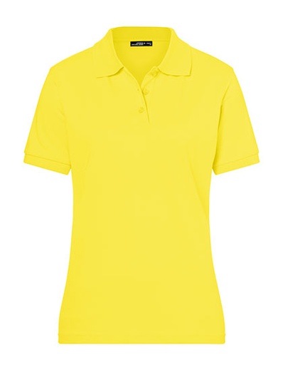 Damska klasyczna koszulka polo JN071 - Yellow