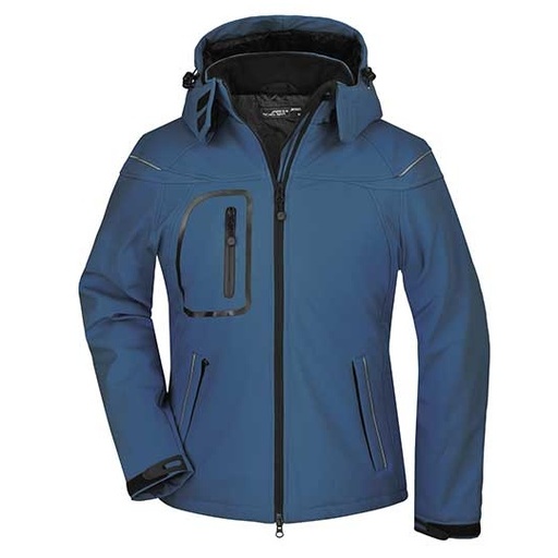 Kurtka Softshell Damska Zimowa Slim JN1001 - Navy
