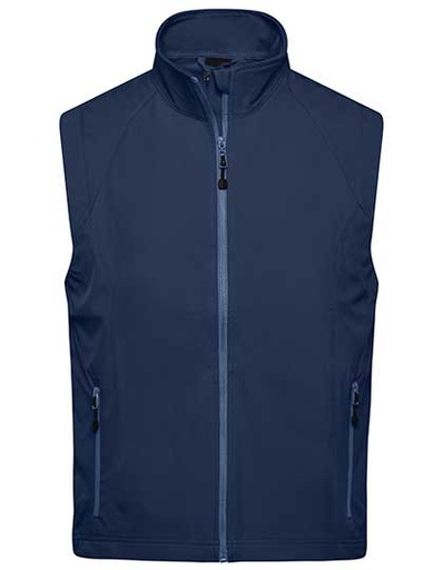 Męska kamizelka softshell JN1022 - Navy