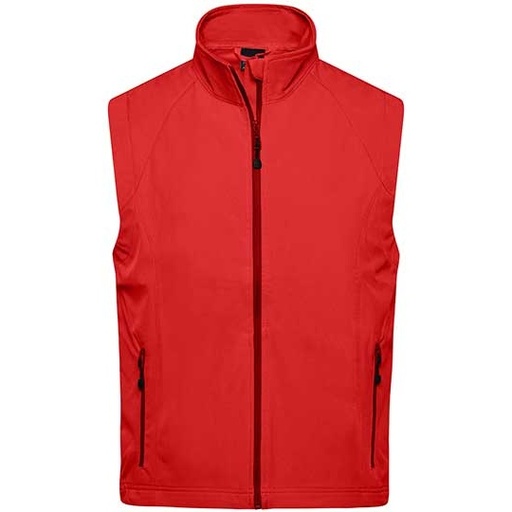 Męska kamizelka softshell JN1022 - Red