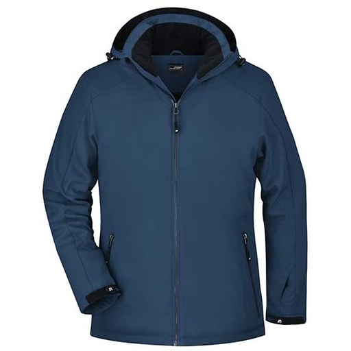 Damska kurtka zimowa softshell JN1053 - Navy