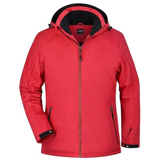 Damska kurtka zimowa softshell JN1053 - Red