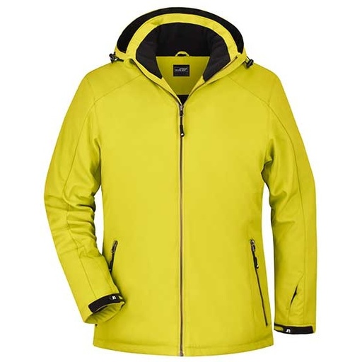 Kurtka Damska Zimowa Softshell JN1053 - Yellow