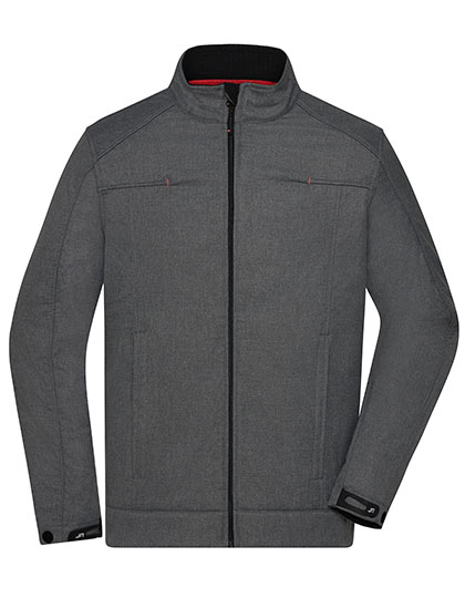 Męska kurtka Softshell  - Dark Melange