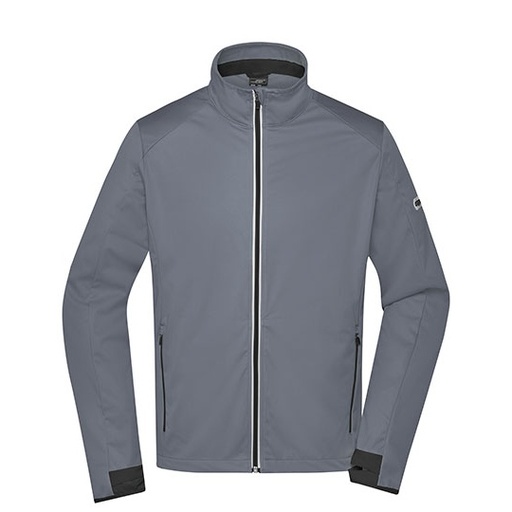 Kurtka Softshellowa Meska JN1126 - Titan & Black