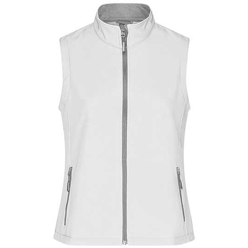 Kamizelka Damska Softshell JN1127 - White & White