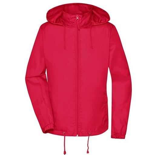 Kurtka Damska Slim Przeciwdeszczowa JN1131 - Light Red