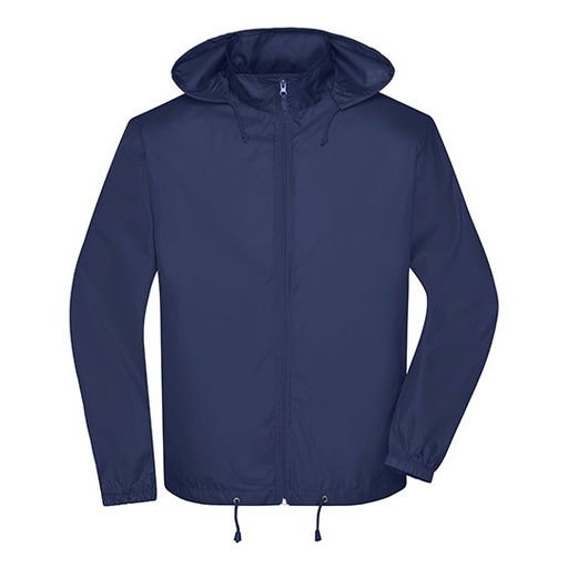 Męska kurtka wiatroszczelna JN1132 - Navy