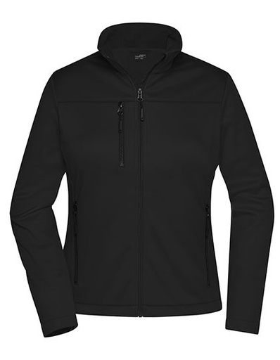 Kurtka Damska Softshell Wiatroodporna Oddychająca JN1171 - Black