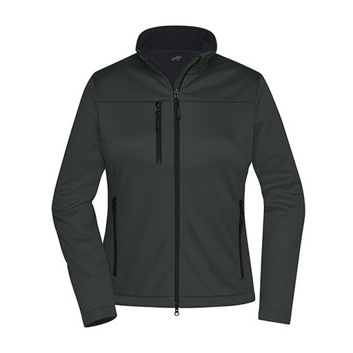 Kurtka Damska Softshell Wiatroodporna Oddychająca JN1171 - Graphite