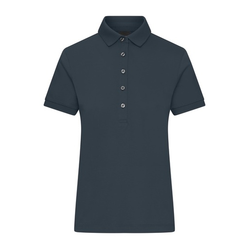 Damska koszulka polo slim JN1301 - Graphite