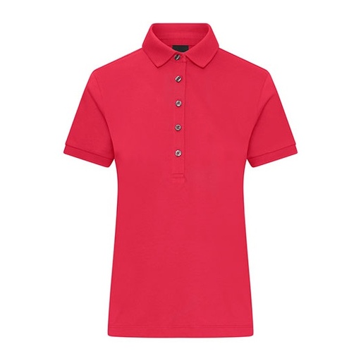Damska koszulka polo slim JN1301 - Light Red