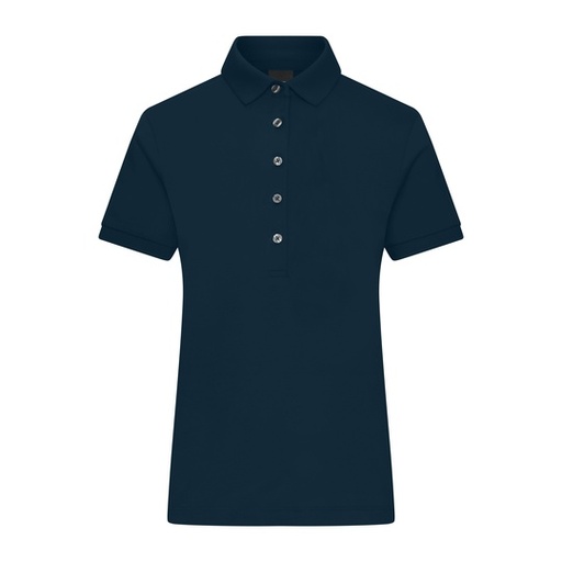 Damska koszulka polo slim JN1301 - Navy