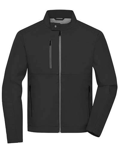Męska kurtka softshell JN1316 - Black