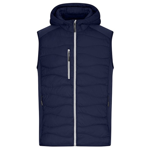 Kamizelka Męska Hybrydowa Ocieplana JN1328 - Navy