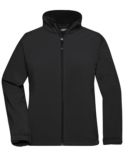 Damska Kurtka Softshellowa Slim JN137 - Black