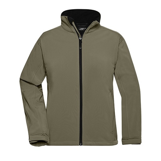 Damska Kurtka Softshellowa Slim JN137 - Olive