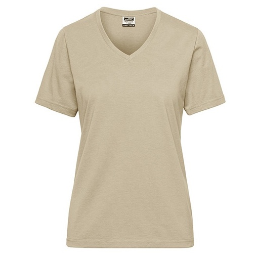 Damski T-shirt roboczy slim JN1807 - Stone