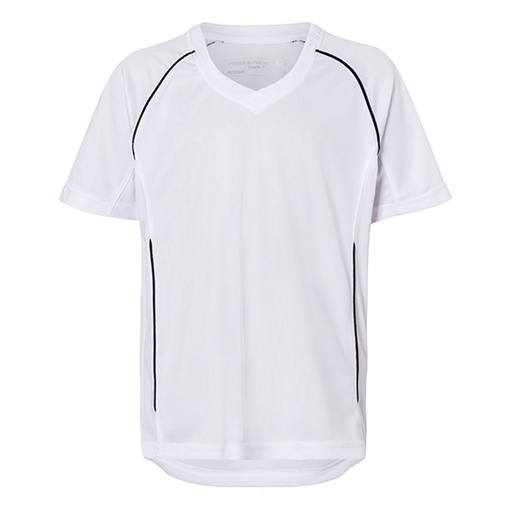 Dziecięca koszulka JN386K - White & Black