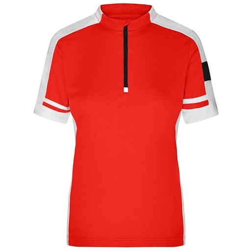 Koszulka Rowerowa Damska Slim Odprowadzajaca Wilgoc JN451 - Red