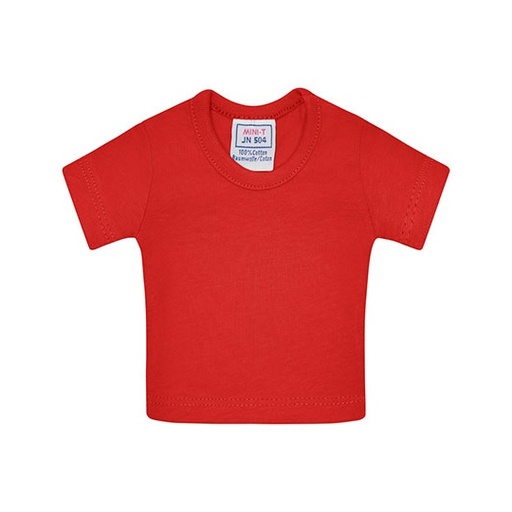 Mini t-shirt krótki rękaw JN504 - Red