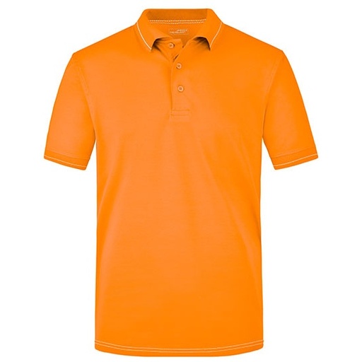 Koszulka polo JN569 - Orange & White