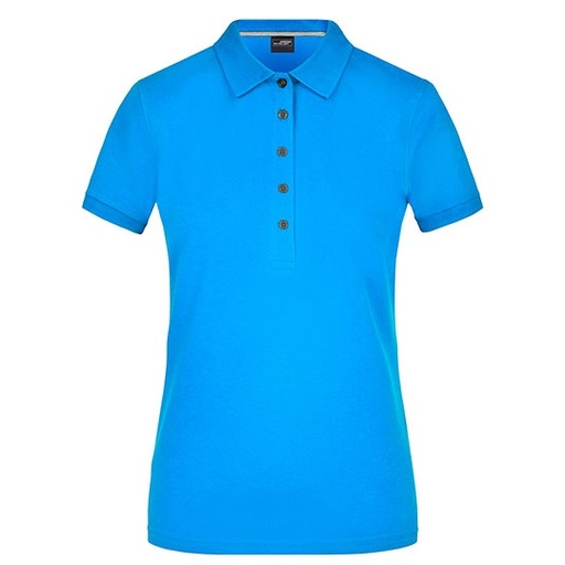 Damska koszulka polo slim JN707 - Regatta Blue