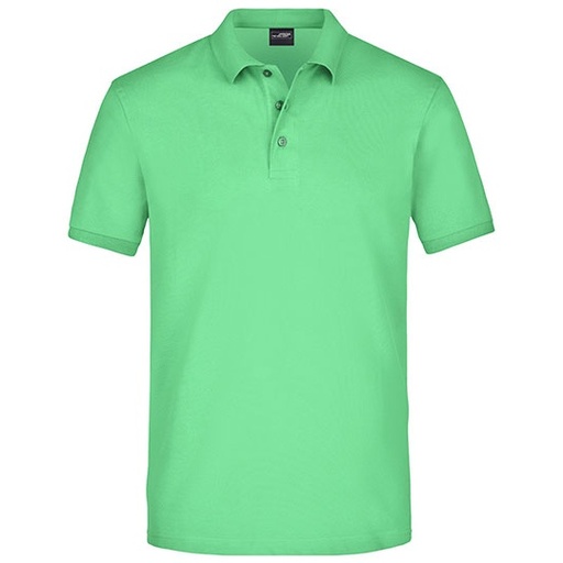 Koszulka Polo Meska Bawelniana Pique JN710 - Lime Green