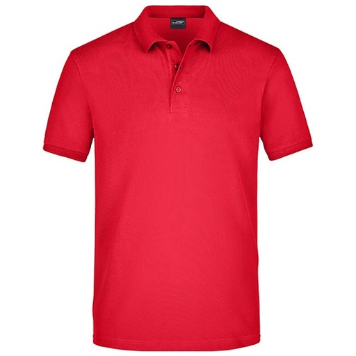 Koszulka Polo Meska Bawelniana Pique JN710 - Red