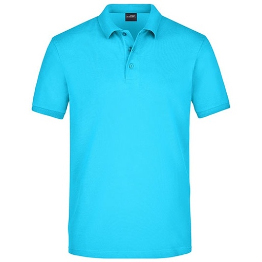 Polo Slim z Tkaniny Piqué JN710 - Turquoise