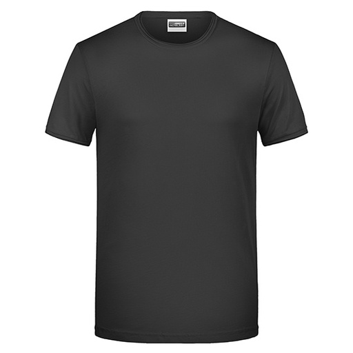 T-shirt męski klasyczny JN8002 - Black