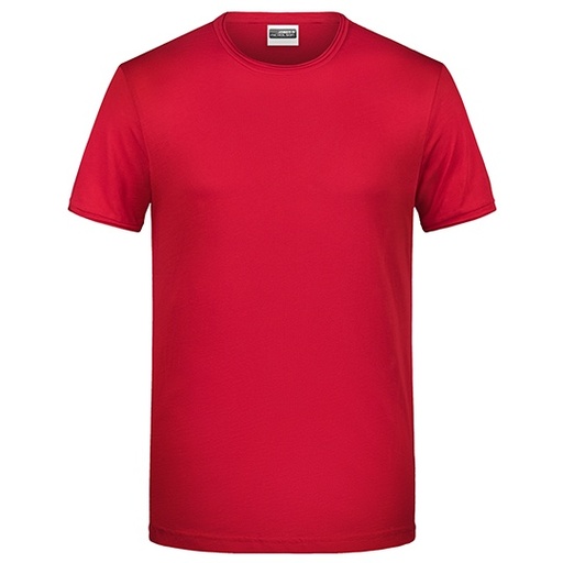 T-shirt męski klasyczny JN8002 - Red