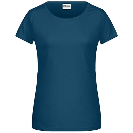 T-shirt damski slim JN8007 - Petrol