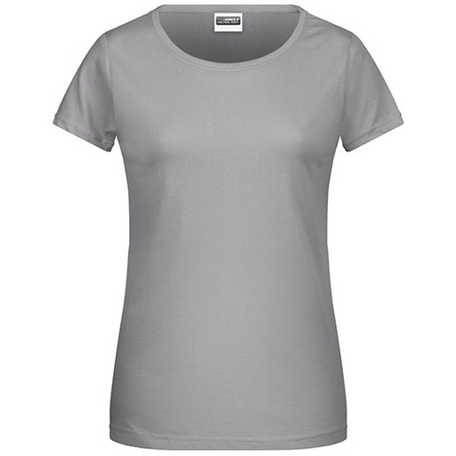 T-shirt damski slim JN8007 - Steel Grey