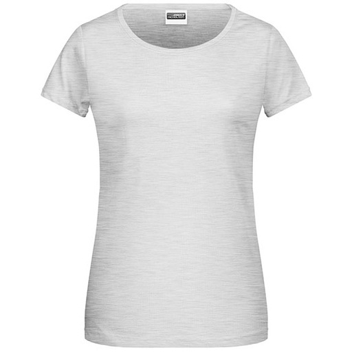 T-shirt damski slim JN8007 - Ash (Heather)