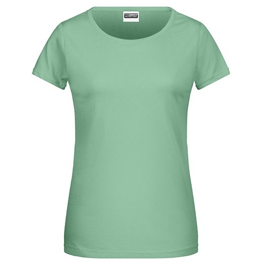 T-shirt damski slim JN8007 - Jade Green