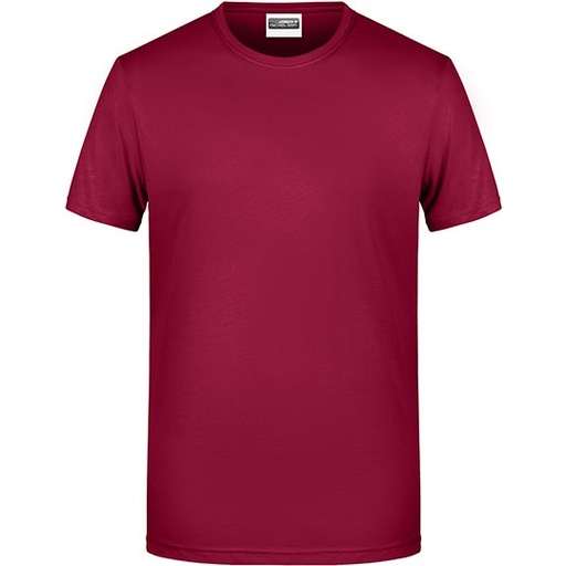 T-shirt męski JN8008 - Wine
