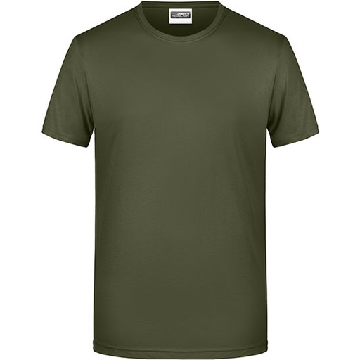 T-shirt męski JN8008 - Olive