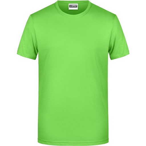 T-shirt męski z bawełny JN8008 - Lime Green