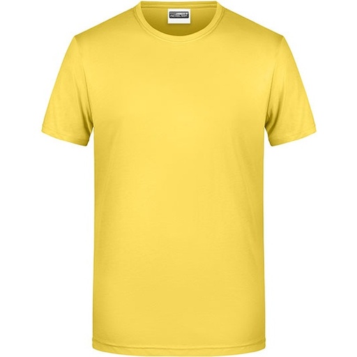T-shirt Meski Klasyczny Odprowadzajacy Wilgoc JN8008 - Yellow