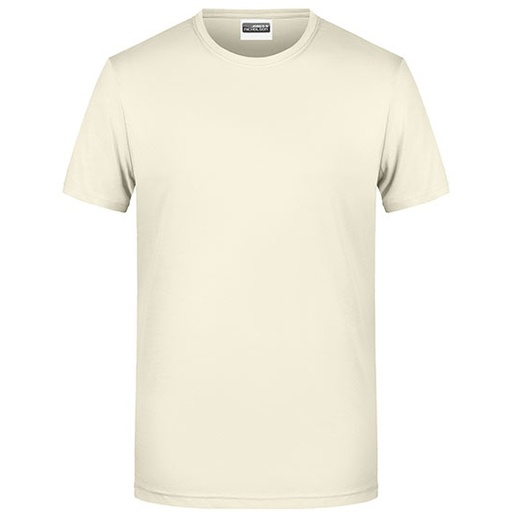 T-shirt Meski Klasyczny Odprowadzajacy Wilgoc JN8008 - Vanilla